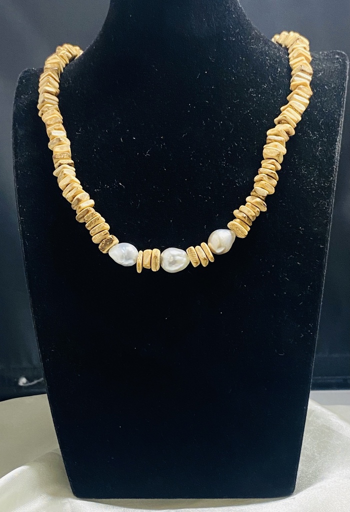COLLIER COCO PERLE TORU