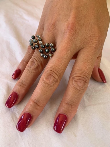 BAGUE HINANO 2 FLEURS
