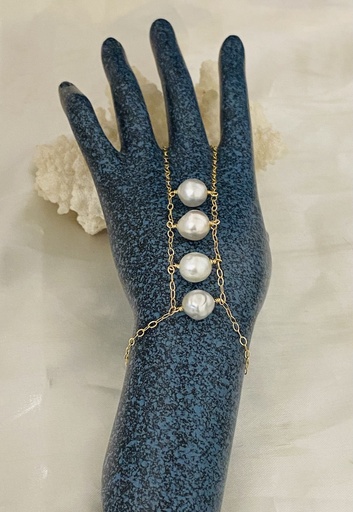 BRACELET ANARANI PERLE 2 EN 1