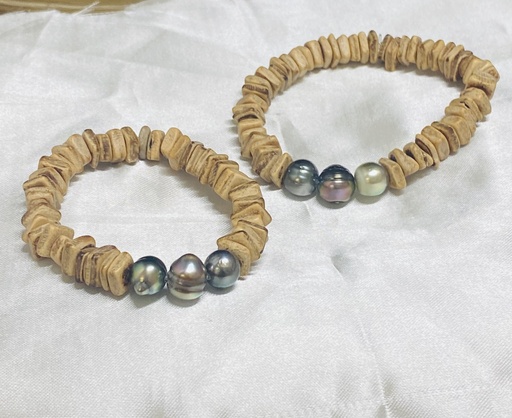 [BRELC0002] BRACELET COCO PERLE TORU