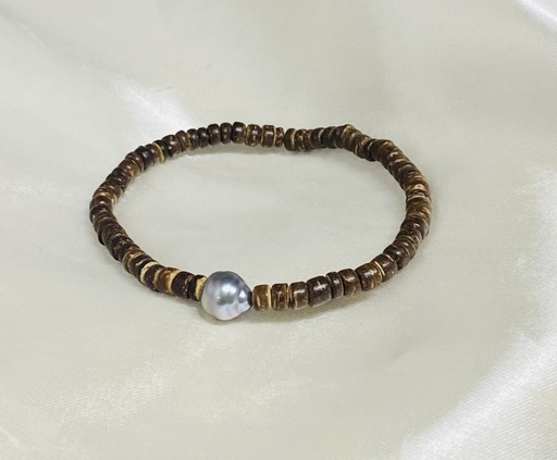 [BRELC0005] BRACELET COCO FIN PERLE
