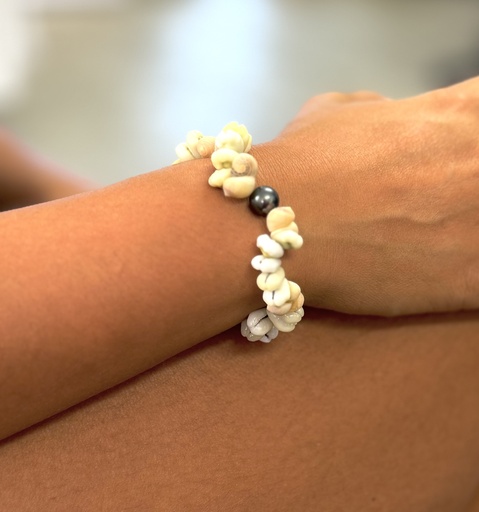 [BRELK0004] BRACELET KAA HOE PERLE